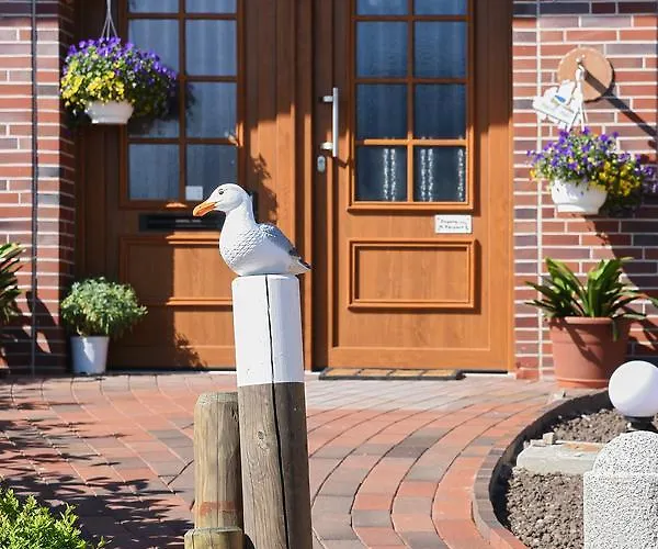 公寓 Haus Zur Moewe - Poolnutzung - Garten - Tischtennis 贝塞尔